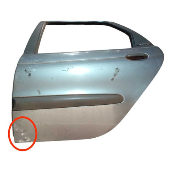 Porta Traseira Lado Esquerdo Renault Scenic 1.6 2004