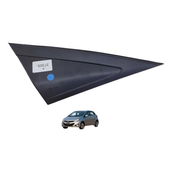 Moldura Externo Retrovisor Ld Hyundai Hb20 2013 861901s000 Verde-escuro