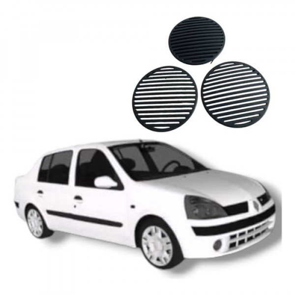 Kit Tela Grade Falante Auto Porta Renault Clio Megane 2004