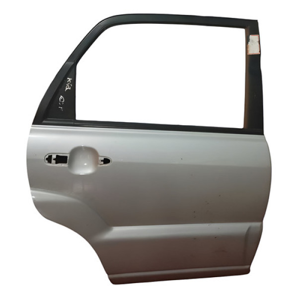 Porta Traseira Lado Direito Kia Sportage 2.0 2010 Traseira Direita Prata