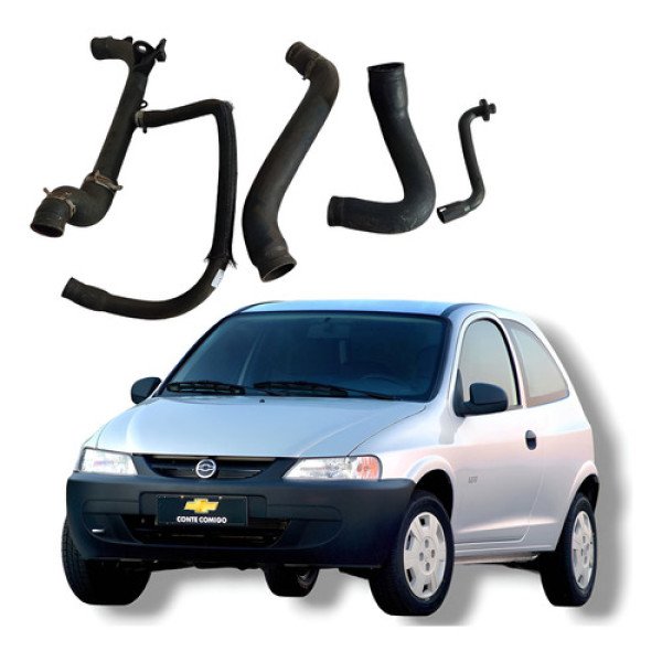 Jogo Mangueira Agua Chevrolet Celta 1.0 2000