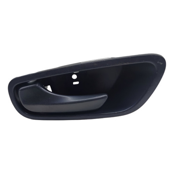 Maçaneta Interna Traseira Direita Fiat Uno 2015 2020 Preto Traseira