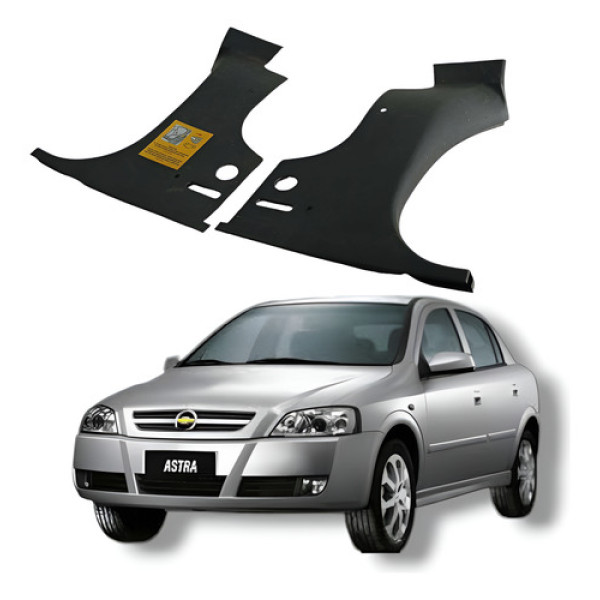 Par Acabamento Banco Traseiro Chevrolet Astra Sedan 2010 Preto
