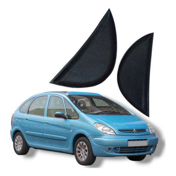 Par Tapete Borracha Painel Citroën Xsara Picasso 2004 Preto