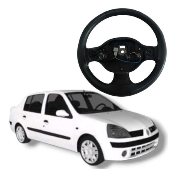 Volante Motorista Renault Clio Megane 2004 Reconstruido