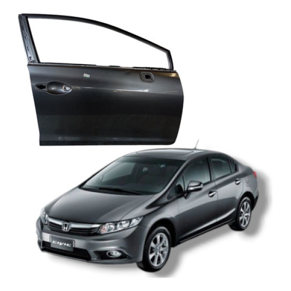 Porta Dianteira Direita Honda Civic Lxs 2012 2016