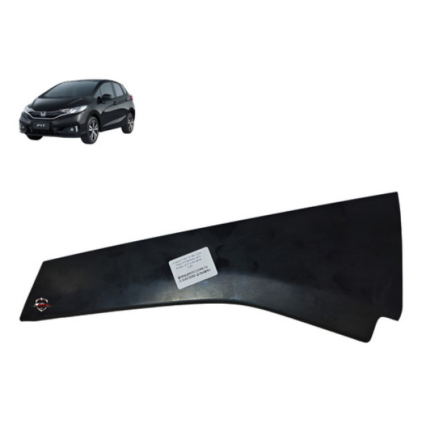 Moldura Coluna Porta Traseira Esquerda Honda Fit 2017