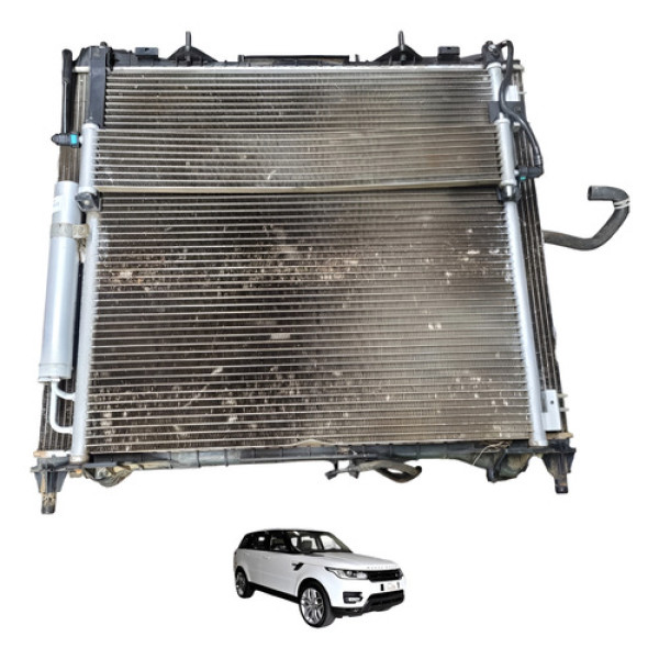 Kit Radiador Condensador Range Rover Sport 3.0 V6 Diesel 014