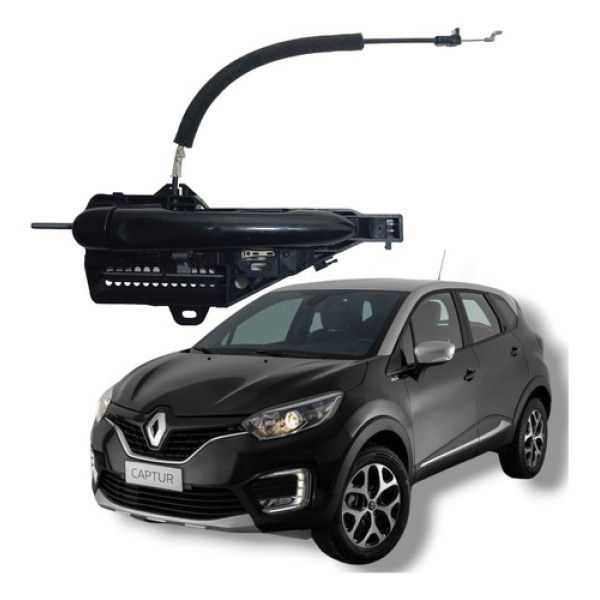 Maçaneta Externa Traseira Esquerda Renault Captur 2018 2021