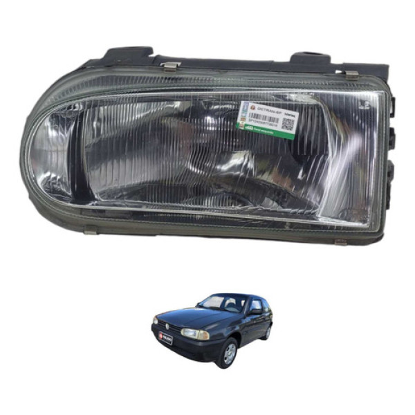 Farol Esquerdo Vw Gol Saveiro Parati G2 1995 2002 Esquerdo/motorista