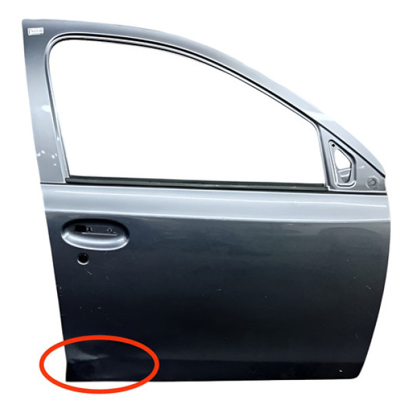 Porta Dianteira Direita Toyota Etios Hb X  2015 Dianteira Direita Cinza