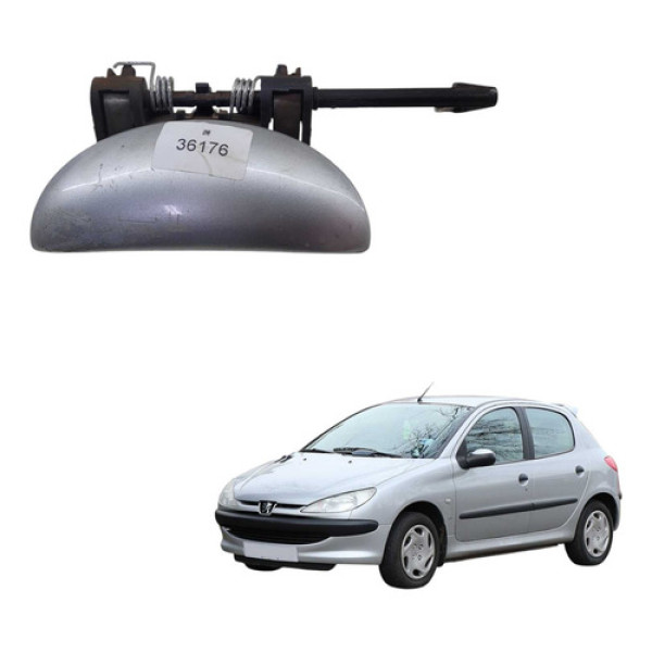 Maçaneta Externa Porta Dianteira Le Peugeot 206 2008 15085w Dianteira