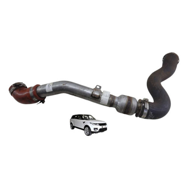 Mangueira Intercooler Range Rover Sport 2014 3.0 Cpla9f788cc Vermelho