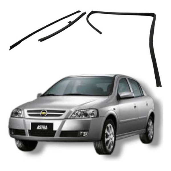 Kit Borracha Porta Traseira Esquerda Chevrolet Astra 2010