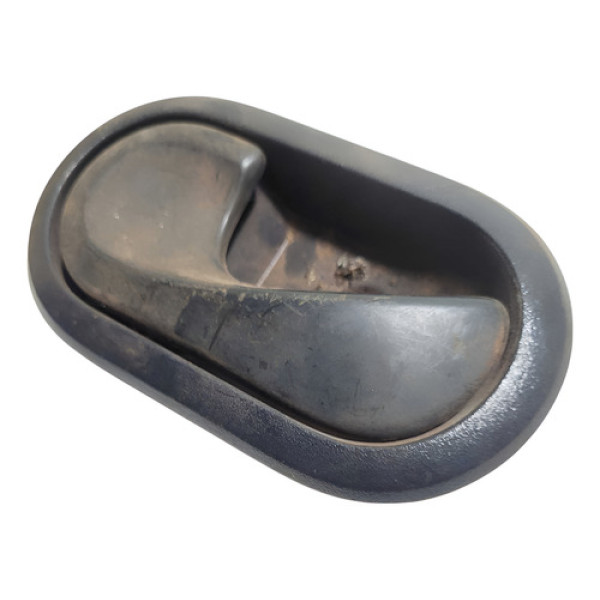Maçaneta Interna Dianteira Esquerda Renault Sandero 2008 12 Preto Dianteira