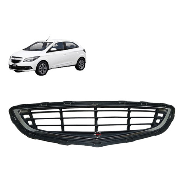 Grade  Inferior  Parachoque Dianteiro Chevrolet Onix 2014