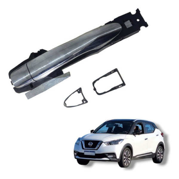 Maçaneta Externa Traseira Esquerda Nissan Kicks 2016 A 2020