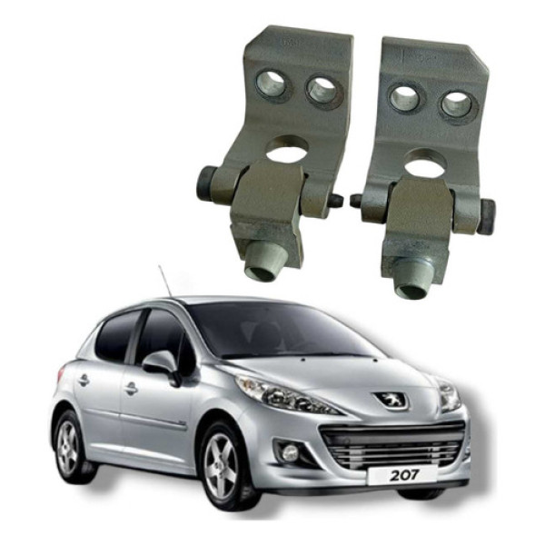 Par Dobradiça Porta Dianteira Direita Peugeot 207 2010