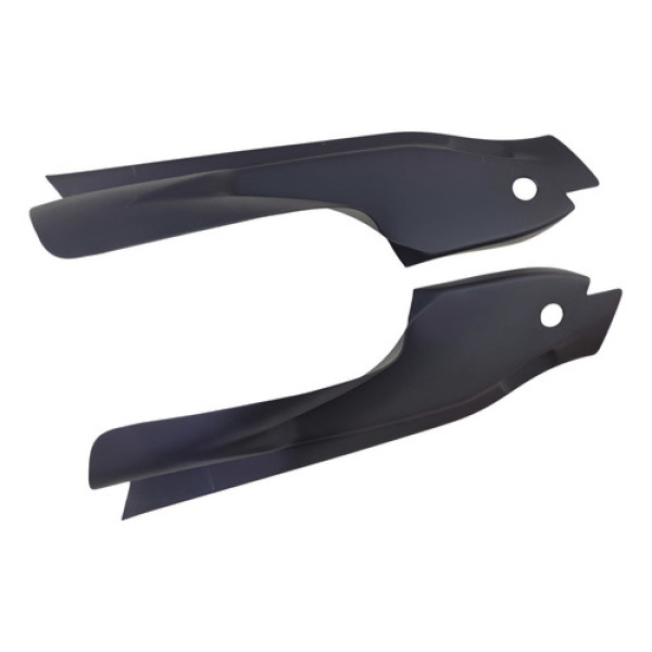 Par Acabamento Soleira Vw Gol 1.6 2013 5u6867766 5u6867765 Preto