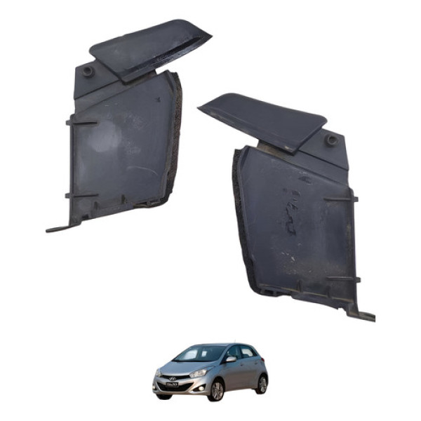 Par Acabamento Churrasqueira Hyundai Hb20 2013 861531s000 Verde-escuro