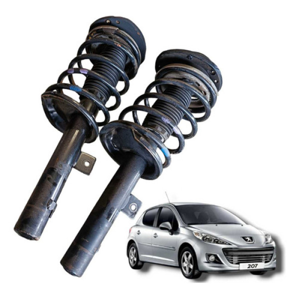 Par Torre Amortecedor Dianteiro Peugeot 207 2010