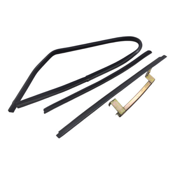 Borracha Pestana Porta Tras Le Ford Fiesta Sedan 2006  Preto