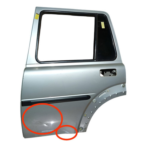 Porta Traseira Le Land Rover Freelander Traseira Esquerda Prata