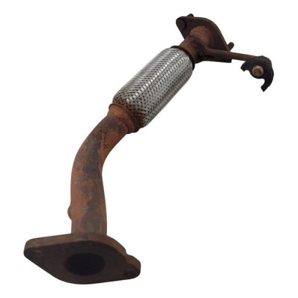 Tubo Malha Flexivel Hyundai Hb20 1.0 1.6 12v 2013 Prateado