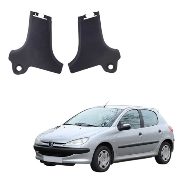 Par Moldura Coluna Central Peugeot 206 2002 2008 9625020477