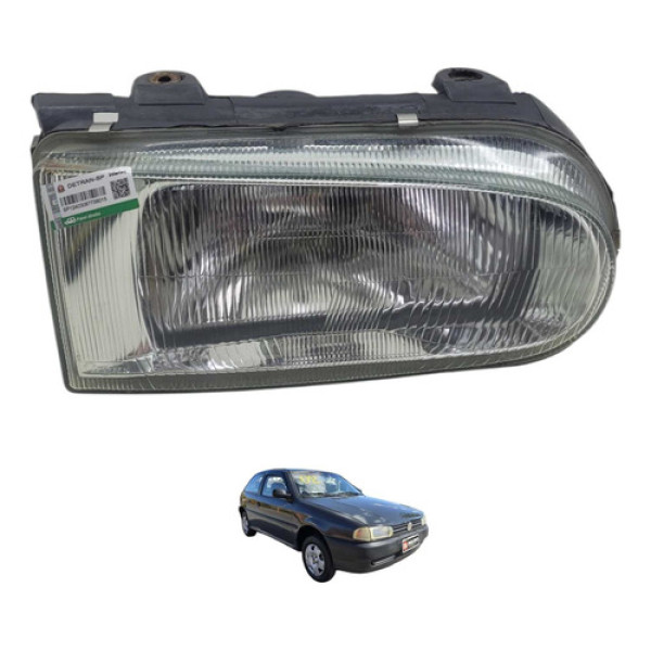Farol Direito Volkswagen Gol Saveiro Parati G2 1996 2002 Direito/passageiro