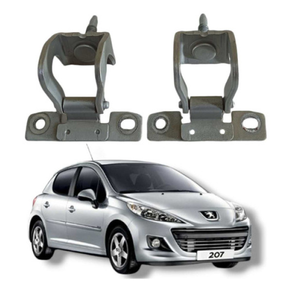 Par Dobradiça Tampa Traseira Peugeot 207 2010