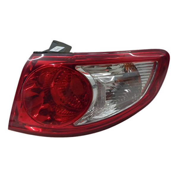 Lanterna Traseira Direita Hyundai Santa Fe 2007 2010  Direito/passageiro Vermelho