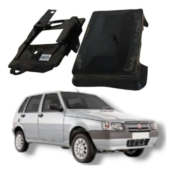 Par Suporte Bateria Fiat Uno Mille Fire Flex 2008