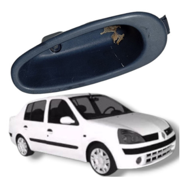Puxador Interno Porta Traseiro Esquerda Renault Clio 2004