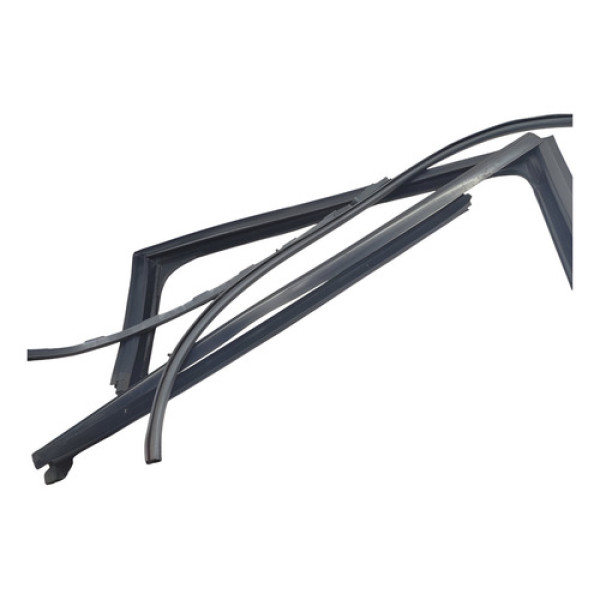 Kit Borracha Pestana Traseira Direita Citroen C4 2010 Preto