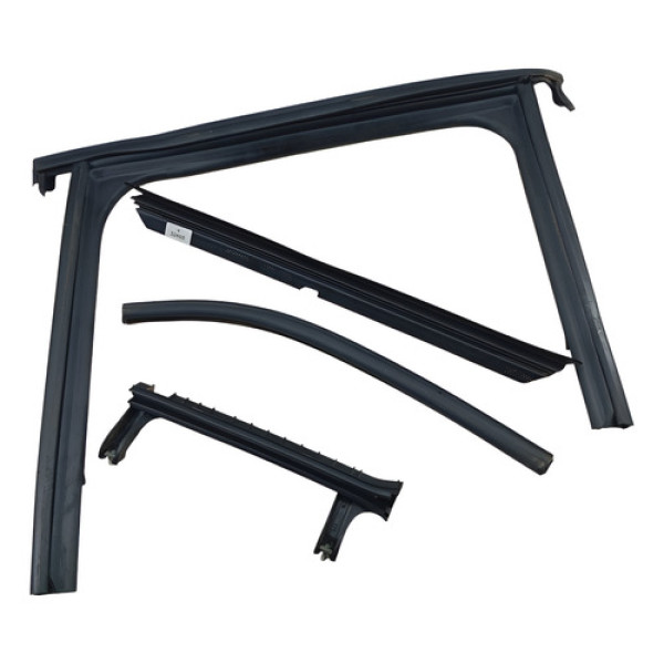 Kit Borracha Pestana Guia Tras Esquerdo Jeep Renegade 2022 Preto