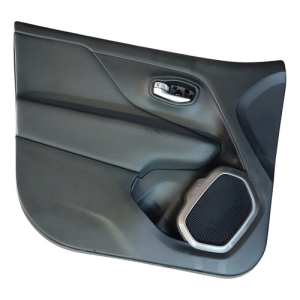 Forro Porta Dianteira Esquerda Jeep Renegade 2022 Preto