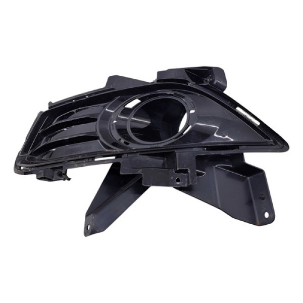 Grade Farol Milha Esquerdo Ford Fusion 2013 2016 Preta Esquerdo