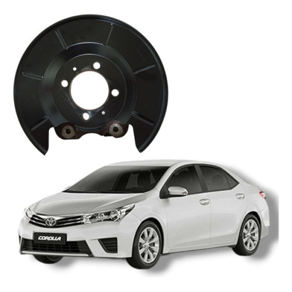 Espelho Disco Freio Traseiro Direito Toyota Corolla 2016