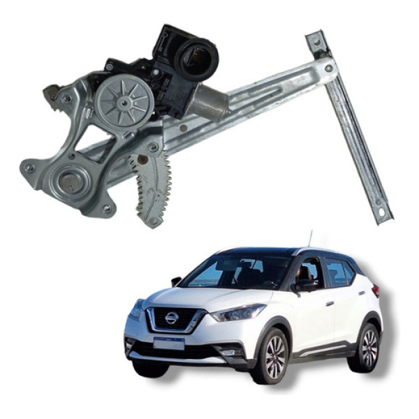 Máquina Vidro Traseira Esquerdo Nissan Kicks 2016 A 2020