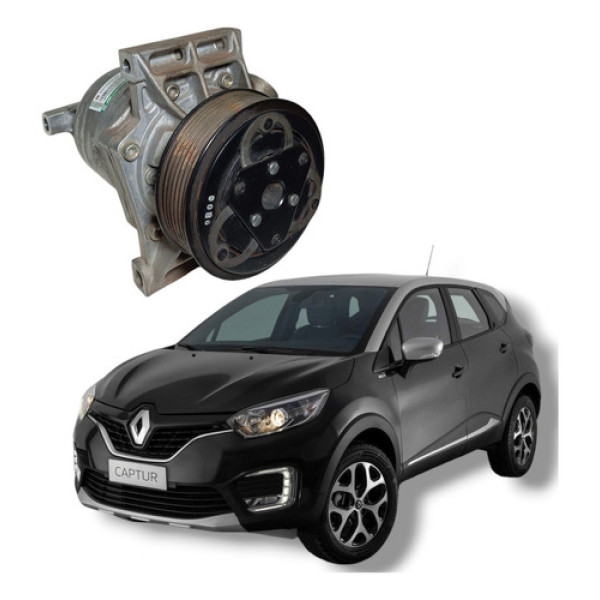 Compressor Ar Condicionado Renault Captur 1.6 2018 A 2021