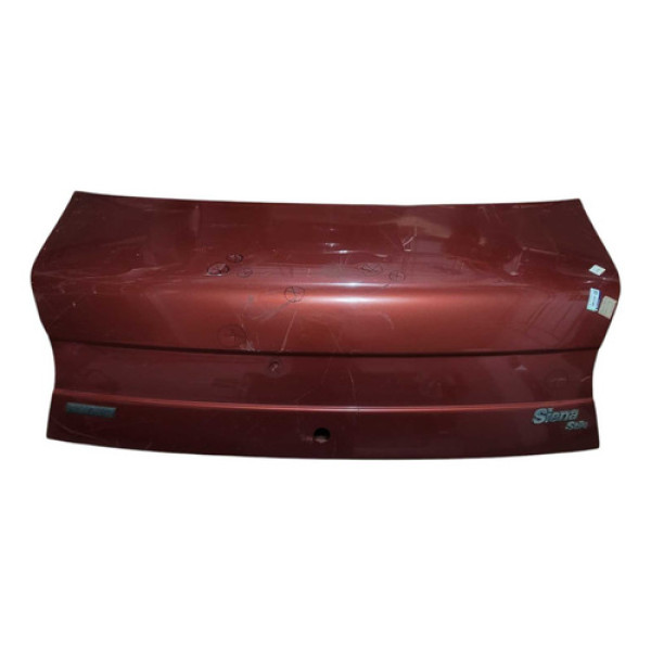 Tampa Traseira Fiat Siena 2000 Vermelho