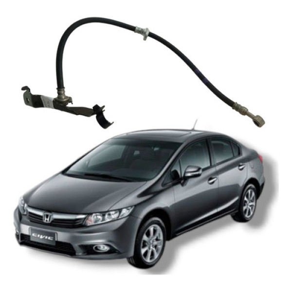 Flexível Freio Dianteiro Direito Honda Civic Lxs 2012 2016