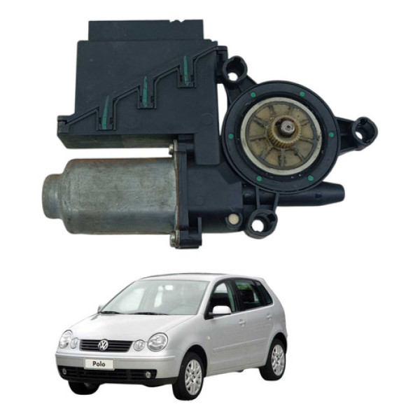  Motor Vidro Porta Dianteira Direita Volkswagen Polo 2006