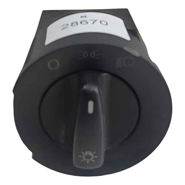 Botão Comando Luz Farol Vw Gol G4 G5 2005 2014 Detalhe