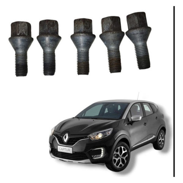 Jogo Parafuso Roda Renault Captur 2018 A 2021