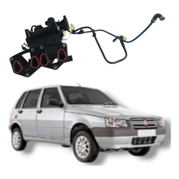 Coletor Admissão Fiat Uno Mille Fire Flex 1.0 2008