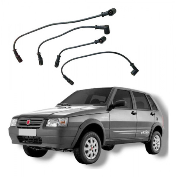 Jogo Cabo Vela Fiat Uno Mille Way Economy 1.0 Fire 2012
