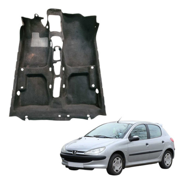 Carpete Assoalho Peugeot 206 2004 2008