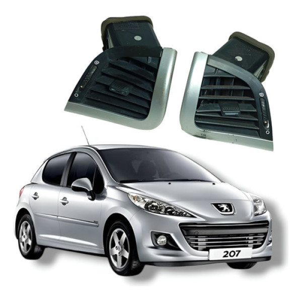 Par Difusor Painel Peugeot 207 2010